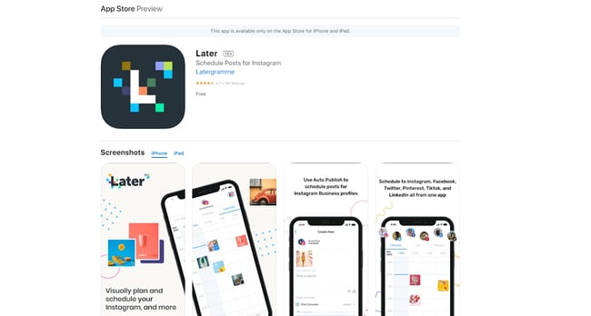 Best Apps for Marketers: Later